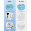Vowlove Tshirt Ruler Guide for Vinyl Alignment: T Shirt Rulers
