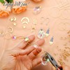 Fulillanlun 200 Pcs Crystal,Sun Catchers with Crystals,Craft Kits for Adults,