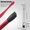 4pcs/set Woodworking Glue Brush Tool Kit Silicone Brush Durable Wood