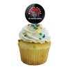 The Vampire Diaries Mystic Falls Logo Cupcake Picks Toppers Decoration