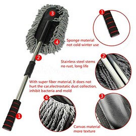 Super Soft Auto Dashboard er Windshield Cleaner Cleaning Brush