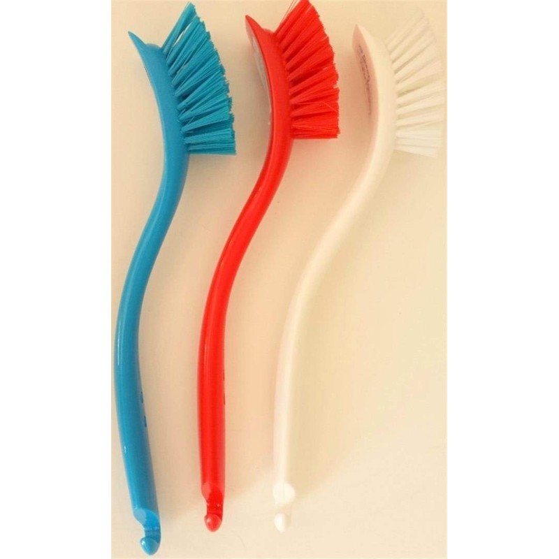 IKEA ANTAGEN Dishwashing Cleaning Brush (Set of 3 - Red,