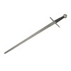 Medieval Plain Guard Stainless Steel Blade Leather Wrapped Handle 40