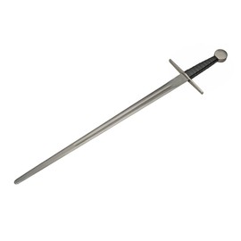 Medieval Plain Guard Stainless Steel Blade Leather Wrapped Handle 40 inch Sword