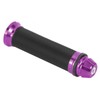 7/8' Motorcycle Handlebar Grips, CNC Aluminum Universal Anti Slip Rubber