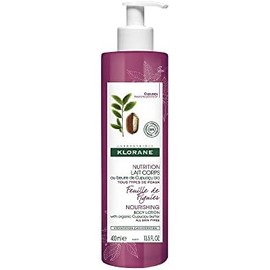 Klorane Fig Leaf Body Lotion with Organic Cupuacu Butter, Daily Moisturizing Emollient for All Skin Types, Non-Greasy, Pump, 13.5 oz.