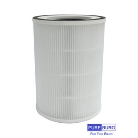 PUREBURG Replacement Filter Compatible with Himox HIMOX-H10 Air Purifier, 2-Pack H13 HEPA 4-Stage Filtration Activated Carbon Air Clean Dust VOCs