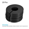 PATIKIL Clothes Dividers 20 Pack Blank Clothing Rack Size Sorting