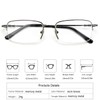 Progressive Multifocal Computer Reading Glasses Presbyopic Eyewear Blue Light Blocking