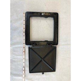 Allied Iron Cast Iron Clean-Out Door 8"x8" Allied Iron
