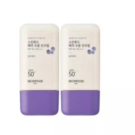 Skin Food 수분물떡선/화잘먹 스킨푸드 베리 수분 선크림 더블기획 Hydrating Moisturizing Sun Cream Skin Food Berry Hydrating Sun Cream Double Set