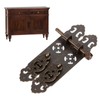 Antique Drawer Pendant Pulls Anti Rust Retro Elegant Brass Book
