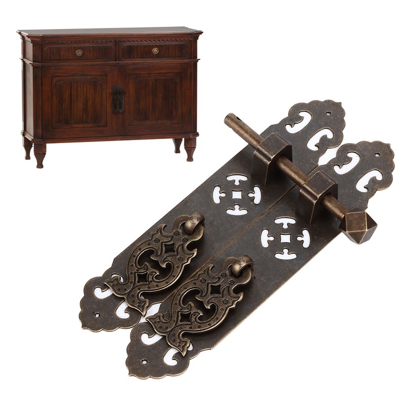 Antique Drawer Pendant Pulls Anti Rust Retro Elegant Brass Book