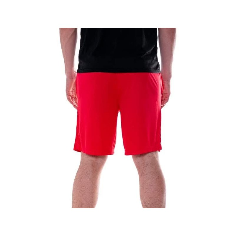 LIFEGUARD Pantalones cortos para correr con licencia oficial para hombre,