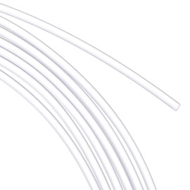 QUARKZMAN PMMA Side Filament Illuminator Light Optical Cable Glow with 2 mm LED Light Guide Source for DIY Homes KTV, Clear, 1 m