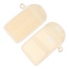 Soap Scrubber Pouch,3pcs Portable Soap Bags,Cotton Linen Exfoliating Soap Pouch,Multi-Function