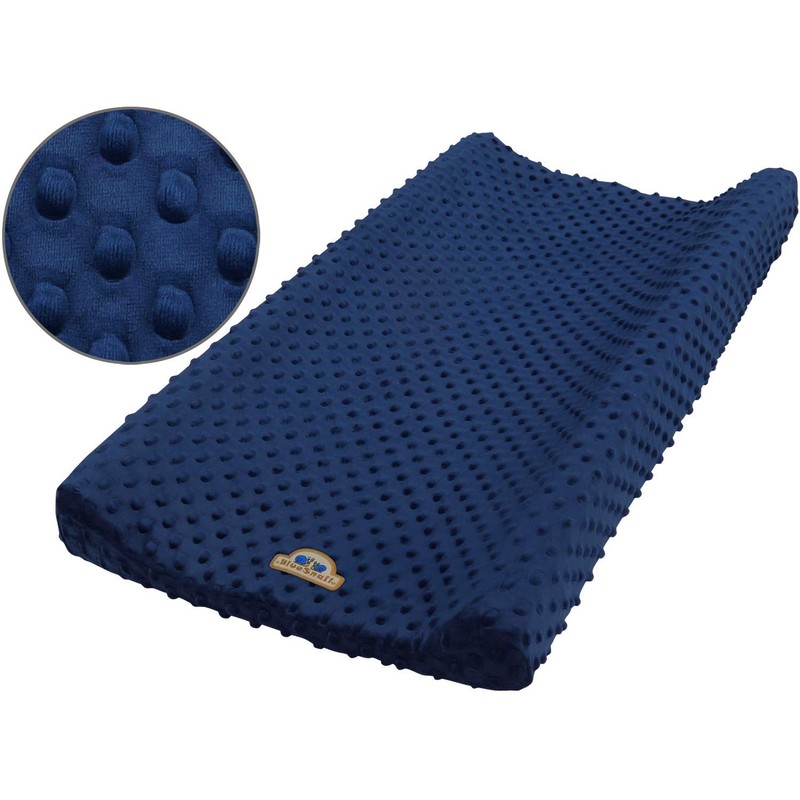 BlueSnail Ultra Soft Minky Dot Changing Pad Cover 2 Pack
