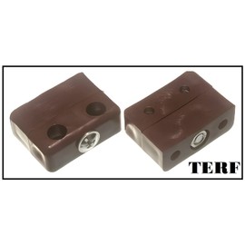 TERF® Heavy Duty Knockdown Fitting Brown Wood & Furniture Jointing Connector for Cupboard Kitchen Cabinet Wardrobe Bookcase Drawer and Multi Purpose use in Furniture - Pack of 8