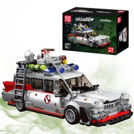 Vocerv Ghostbusters Car Building Sets, Ideas Technic Building Construction Toys, Collectable Model for Display, Nostalgic Home Decor, Gift Ideas for Boys and Girls Age 8+ yrs, Adults (603 PCS)