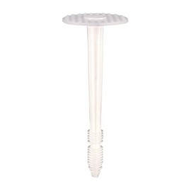 TIMco PIF110 Plastic Insulation Fixing M8 x 110 - Zinc (Bag of 100),Silver