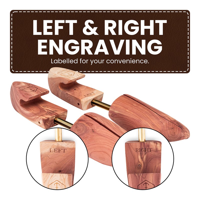 Cedar Shoe Tree, Shoe Trees for Men, Shoe Trees for