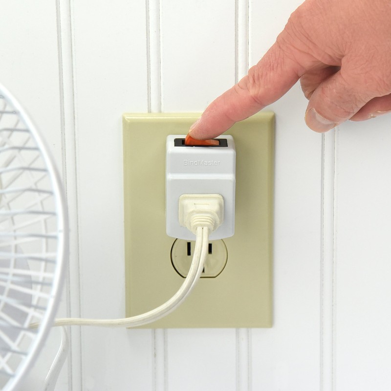 New! 3 Prong Grounded Single Port Power Adapter for Outlet