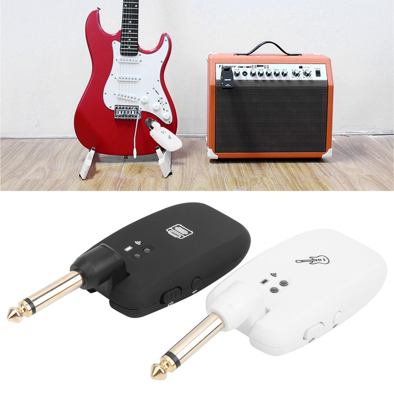 EC‑10 Wireless Guitar Audio Transmitter System Accessories 2.4GHz 6.35mm 24bit/48KBz