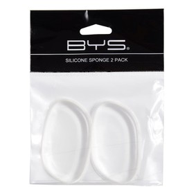 BYS Oval Clear Silicone Sponge 2 Pack BRAND NEW