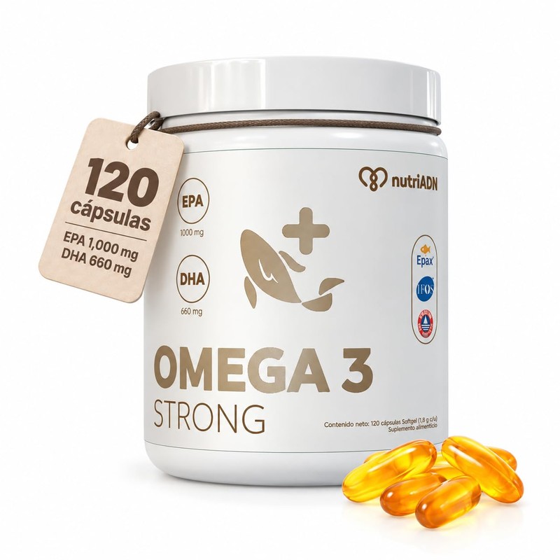 nutriADN - Omega 3 Strong Platinum Omega con EPA 1000