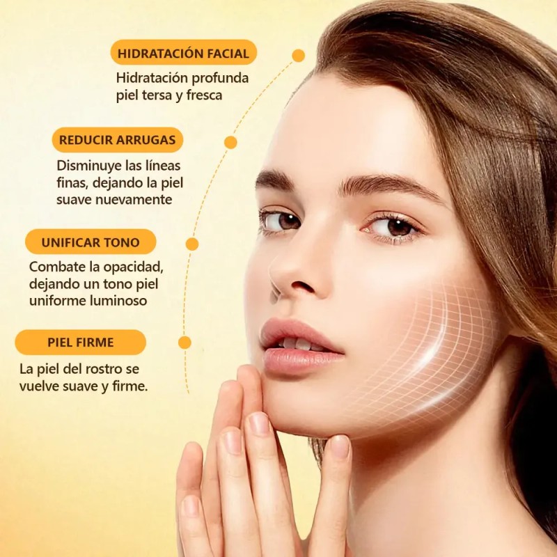 Sérum Facial Reafirmante Hidratante Péptidos Y Centella 2pzs