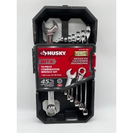 Husky BITE SAE Combination Wrench Set (10-Piece)