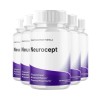 Neurocept 5-Pack Neurocept Capsules - Neuro Cept Advanced Cognitive Support