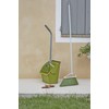 Perfetto Broom for Outdoor Casa Garden, Coccia Ghiaccio/Setola Muschio, One
