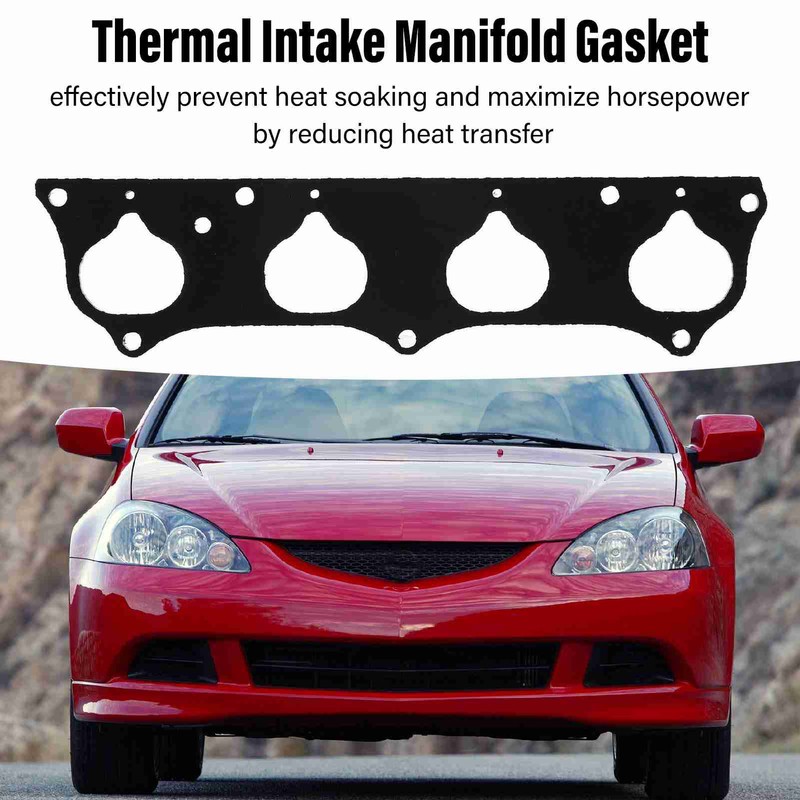 Thermal Intake Manifold Gasket Plastic Reduced Heat Transfer Throttle Body
