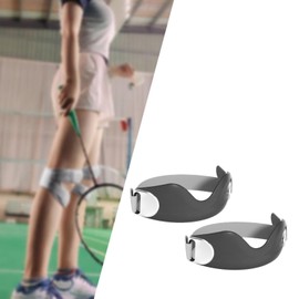 F Fityle 2x Patella Tendon Knee Straps Knee Band Breathable Sturdy Protector Knee Brace Knee Stabilizer for Running Exercise Football, Black