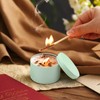 YJHSS 24-Pack 8oz Candle Tins with Lids, Metal Candle Jars