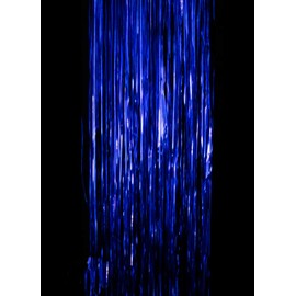 Creativery 1 x Tinsel 20 x 105 cm (Blue) // Christmas Garland New Year's Eve Carnival Christmas Decoration Christmas Tree Decoration Girllande