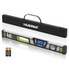 Huepar 24-Inch Digital Level, Professional Magnetic Electronic Torpedo Level with