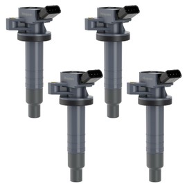 Set of 4 Ignition Coil Pack Compatible with Toyota Corolla Celica Matrix Chevy Prizm Pontiac Vibe 2000-2008 1.8L L4 Replaces# 9091902239