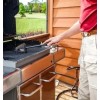 Grill Cepillo Limpiador Doble Quita Grasa Asador Parrilla