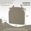 downluxe Indoor Chair Cushions for Dining Chairs, Soft and Comfortable