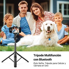 UGREEN Trípode para Celular, Polo Selfie Stick 3 en 1
