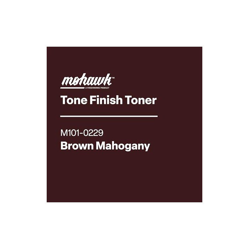Mohawk Tone Finish Toner Brown Mahogany
