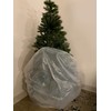 WinterWow Plastic Disposable Christmas Tree Bag for Storage, Removal and