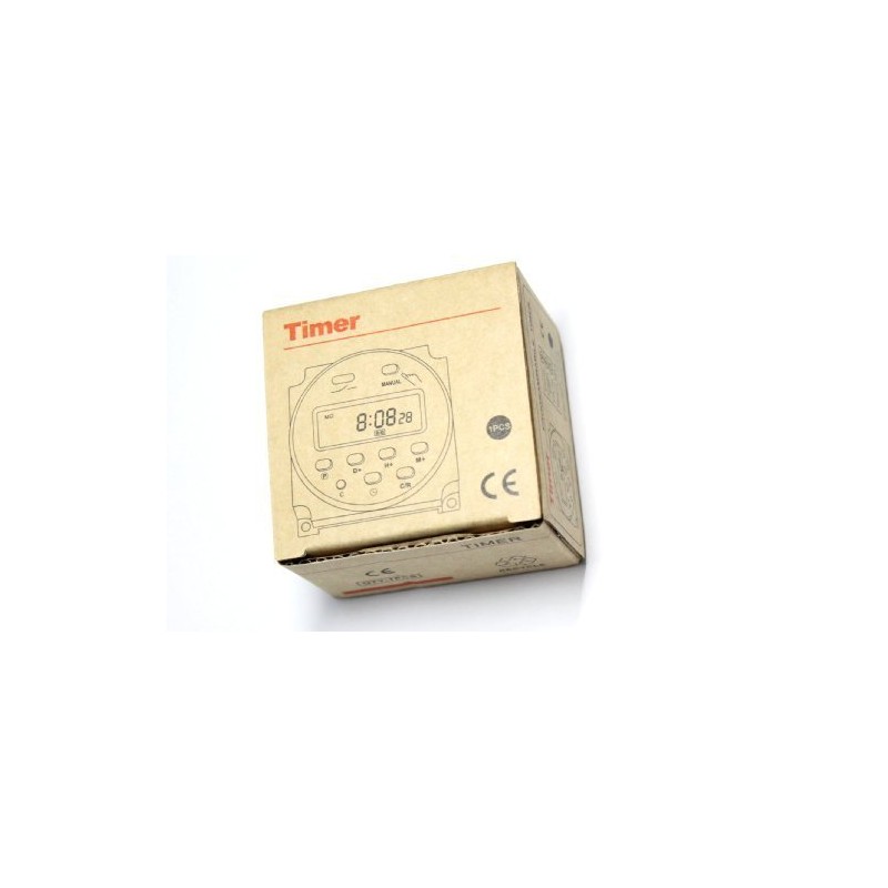 Compact and Lightweight Program Timer Switch with Relay (DC12V) with