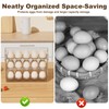 mihealpet mihealpet 3 Tiers Egg Holder for Fridge, New Automatic