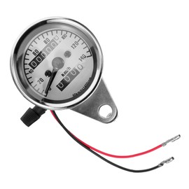 GLEAVI Motorcycle Speedometer Gauge Vintage-Style for Motorbike Easy to Install Accurate Speed Tracking Modified Accessory for Custom Motorcycles