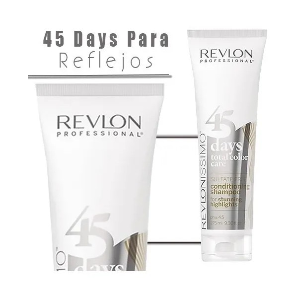 Shampoo Acondicionador Revlonissimo 45 Days Para Reflejos