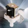 Solenoid Valve, AC 220V N/C Electric Solenoid Valve Plastic Normal
