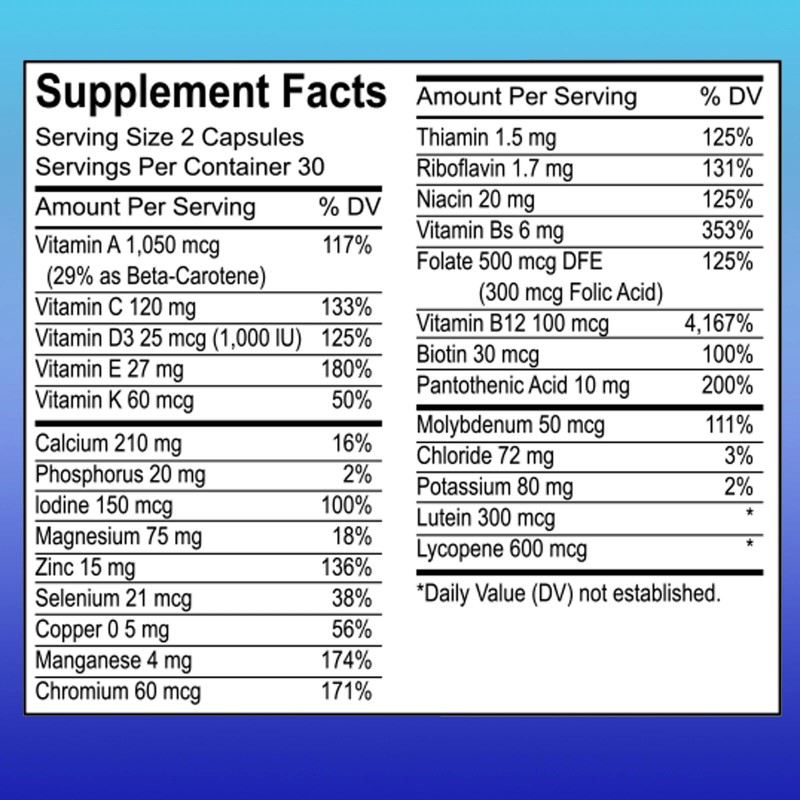 ZAYMAN Centrum Minis Men 50+ (60 Count) Multivitamin/M